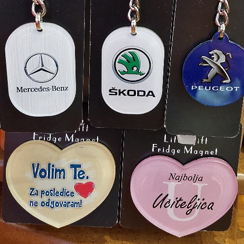 Manet za frižider klirit pleksiglas