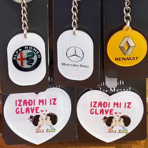 Manet za frižider klirit pleksiglas