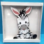 Dečiji zidni sat Vesela Zebra 35cm