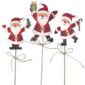 Novogodišnji ukrasi drveni Deda Mraz 3 vrste