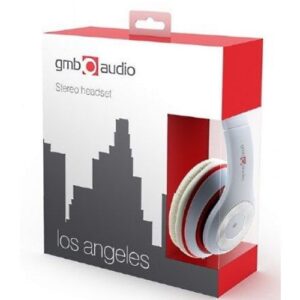 Slušalice za mobilni telefon bele -Gembird-MHS-LAX-W-Los-Angeles-bele-1x3.5mm
