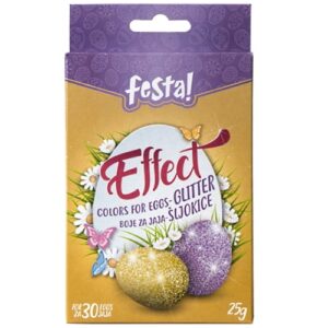 Boja za jaja glitter 5k miks Effect 730022