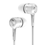 Slušalice 3.5mm MS EOS C102 bele bubice