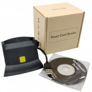 Smart card reader USB2.0 CRDR-CT303 čitač lične karte saobraćajne platnih kartica +SD+TF+SIM reader 6722