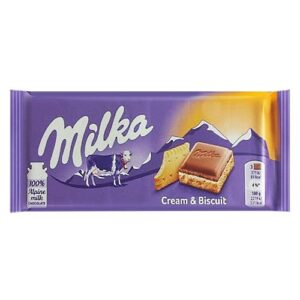 Milka biskvit i mlečni krem 100gr čokolada