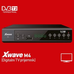 Set top box Xwave M4 DVB-T2