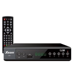 Set top box Xwave M4 DVB-T2 metalno kućište led displey scart HDMI USB media player 026088 bubalica