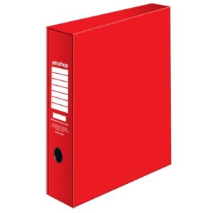 Registrator-A4-uski-sa-kutijom-crveni-NS24146-OF069-bubalica