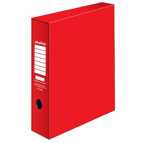 Registrator-A4-uski-sa-kutijom-crveni-NS24146-OF069-bubalica