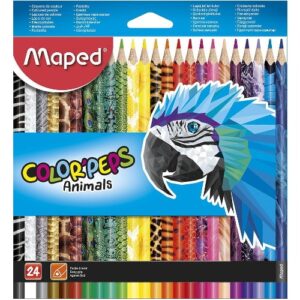 Bojice-drvene-24kom-Animal-Maped-ColorPeps-M832224-bubalica
