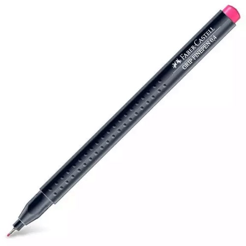 Lajner Grip roze 0.4mm Faber Castell Finepen 151619 bubalica Lajner-Grip-roze-0.4mm-Faber-Castell-Finepen-151619-bubalica
