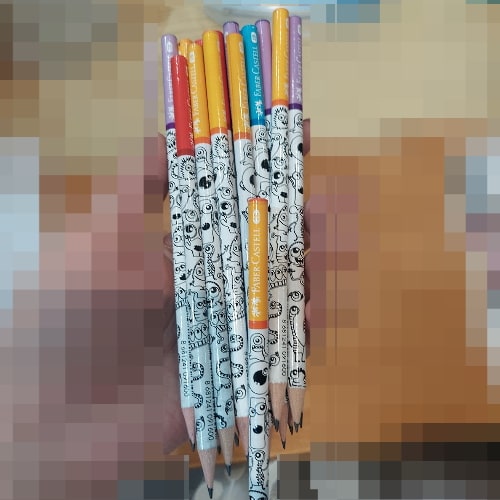 Olovka-grafitna-2B-Faber-Castell-Doodle-1190130-2-bubalica
