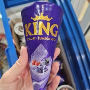 Sladoled-King-jogurt-i-sumsko-voce-167ml-kornet-Frikom-bubalica