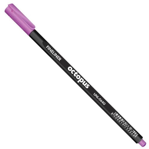 Liner 0.4mm pastel pink Fineliner Octopus UNL-0640 bubalica Liner-0.4mm-pastel-pink-Fineliner-Octopus-UNL-0640-bubalica