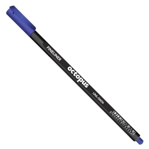 Liner 0.4mm plavi Fineliner Octopus UNL-0606 bubalica Liner-0.4mm-plavi-Fineliner-Octopus-UNL-0606-bubalica