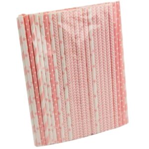 Slamcice-papirne-100kom-pink-UNL-1301-bubalica