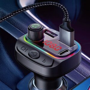 FM transmiter-za-automobil-Bluetooth-5.0-FM-C14-QC3.0-PD