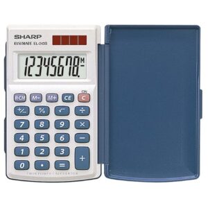 Kalkulator-Sharp-dzepni-8-mesta-sa-preklopom-EL-243S-beli-blister-bubalica digitron