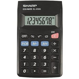 Kalkulator-dzepni-8-mesta-Sharp-EL-233SB-BK-crni-blister-bubalica