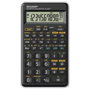 Kalkulator-tehnicki-102-mesta-146-funkcija-Sharp-EL-501T-WH-crno-beli-bubalica
