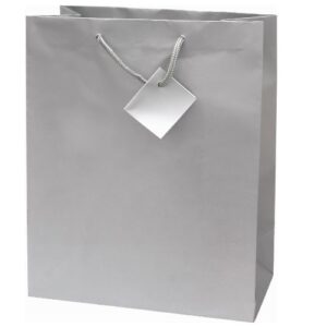 Kesa-ukrasna-srebrna-jednobojna-32x26x13cm-71466-bubalica