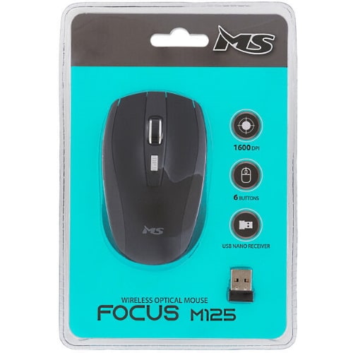 Miš bežični MS Focus M125 1600dpi
