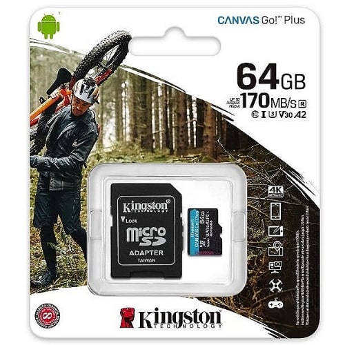 Micro-SD-kartica-64GB-brza-sa-SD-adapterom-Kingston-SDCG3-Canvas-Go-bubalica