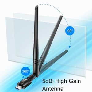 Wireless-adapter-USB-Cudy-WU1400-AC1300-wi-fi-3.0-USB-2.4-i-5Ghz-dBi-bubalica