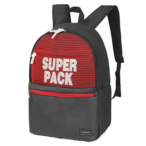 Ranac-Superpack-crveno-crni-Teenage-45x30x14cm-SC1660-NS30374-bubalica
