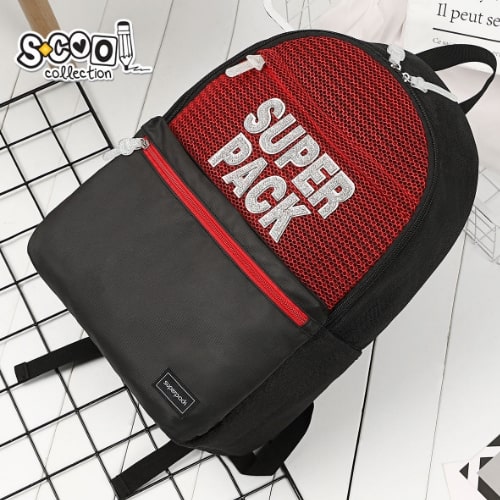 Ranac-Superpack-crveno-crni-Teenage-45x30x14cm-SC1660-NS30374-bubalica
