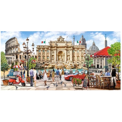 Puzzle-4000-delova-C-400270-2-Splendor-Of-Rome-138x68cm-Castorland