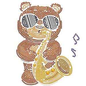 Diamond-Dotz-box-decije-platno-22x22cm-Sax-Bear-DBX.079-NS33344-2-bubalica