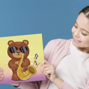 Diamond-Dotz-box-decije-platno-22x22cm-Sax-Bear-DBX.079-NS33344-2-bubalica