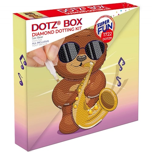 Diamond-Dotz-box-decije-platno-22x22cm-Sax-Bear-DBX.079-NS33344-2-bubalica