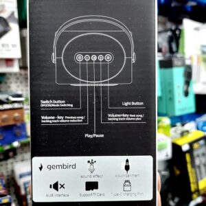 Zvucnik-karaoke-sa-bezicnim-mikrofonom-FM-radio-Bluetooth-500mAh-SPK-L2-10W-2-bubalica