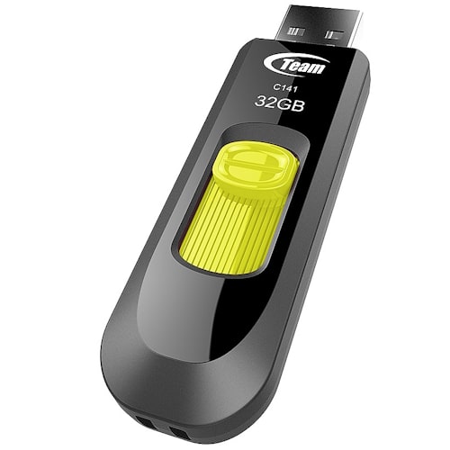 Fles-drajv-32GB-USB-2.0-zuto-crni-Teamgroup-C141-TC14132GY01-2-bubalica