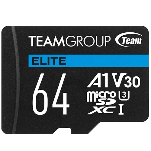 Micro-SDXC-64GB-Elite-UHS-I-U3-V30-A1-TeamGroup-adapter-TEAUSDX64GIV30A103-2-bubalica