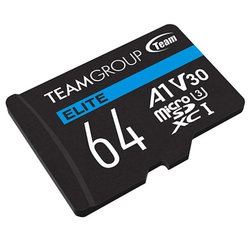 Micro-SDXC-64GB-Elite-UHS-I-U3-V30-A1-TeamGroup-adapter-TEAUSDX64GIV30A103-2-bubalica