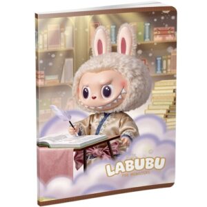 Sveska-A5-kvadratici-Trendy-Labubu-52l-meki-povez-7415-2-bubalica