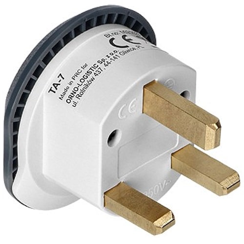Travel adapter Virone TA-7 EU na UK 13A 74304 2 bubalica (1) Travel-adapter-Virone-TA-7-EU-na-UK-13A-74304-2-bubalica