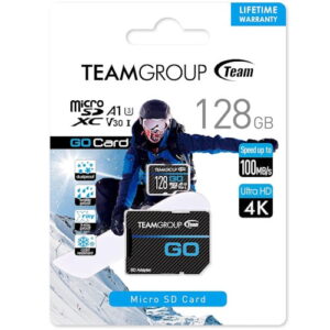Micro-SD-128GB-A1-V30-I-U3-GO-Card-100MBs-TeamGroup-TGUSDX128GU303-bubalica-petar-pan-uzice