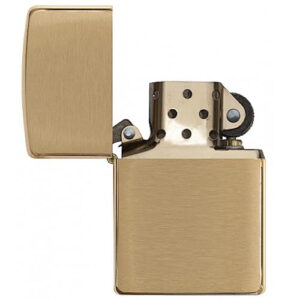 Zippo-upaljac-Solid-Brass-bruseni-zlatni-204B-bubalica.rs-petar-pan-uzice