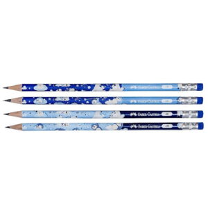 Faber-Castell-grafitna-olovka-sa-gumicom-Arctic-Friends-2B-83000-bubalica.rs-petar-pan-uzice