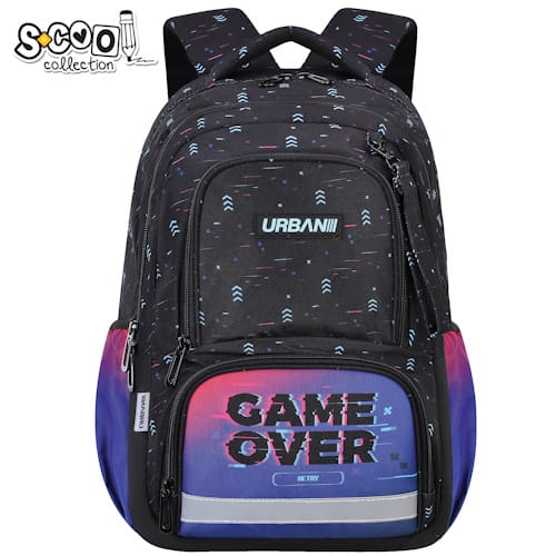 Ranac-ergonomski-Urban-Game-Over-31x16x42cm-SC3380-NS35084-bubalica.rs-petar-pan-uzice