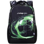 Ranac-ojacana-ledja-sa-cvrstim-prednjim-dzepom-Green-Football-40x29x14cm-SC2954-NS34013-bubalica.rs-petar-pan-uzice