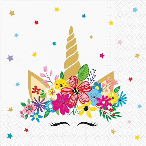Salvete-Paw-Lux-Unicorn-Party-33x33-20kom-SDL1391000-NS34920-bubalica.rs-petar-pan-uzice