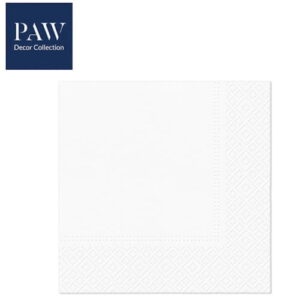 Salvete-Paw-Lux-Unicolor-White-33x33-20kom-SDL110100-NS34941-bubalica.rs-petar-pan-uzice