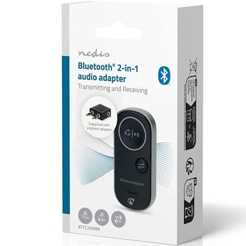 Bluetooth-5.4-audio-adapter-2-in-1-Nedis-BTTC2500BK-8.5h-3.5mm-bubalica.rs-petar-pan-uzice